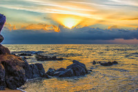 Kamaole Beach Pastel Sunset-14