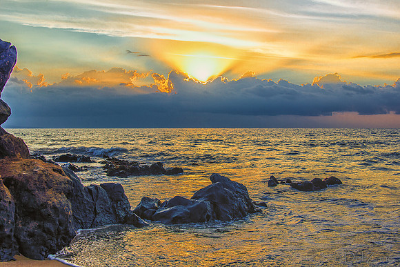 Kamaole Beach Pastel Sunset-14