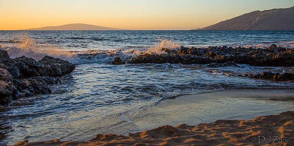 Kamaole III Beach Sunset-7