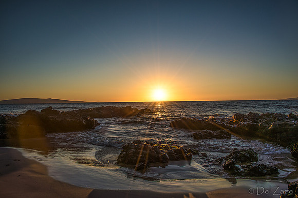 Kamaole III Beach Sunset-10