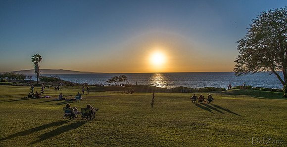 Kamaole III Beach Sunset-1