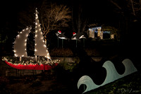 11-27-13  Marine Heights Night Xmas Display--4