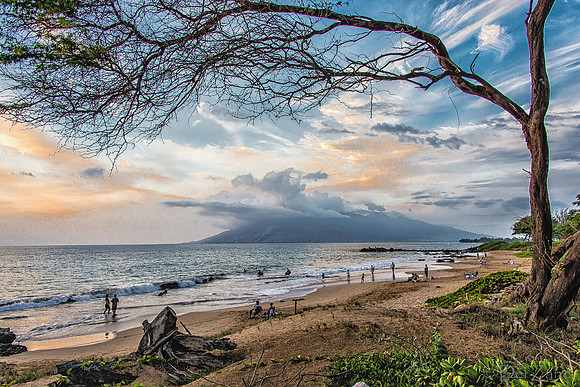 Kamaole Beach Pastel Sunset-26