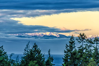 Sunrise over the Olympic Mountains-2