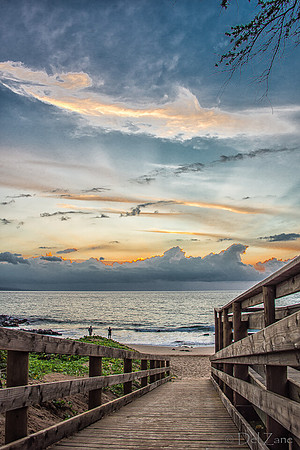 Kamaole Beach Pastel Sunset-30