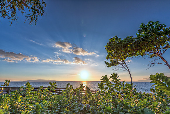 01-15 Kamaole III Wide Angle Sunset TIFFs--5