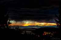 Virga Night Sky