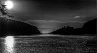 Deception Pass B&W Equinox Sunset-5