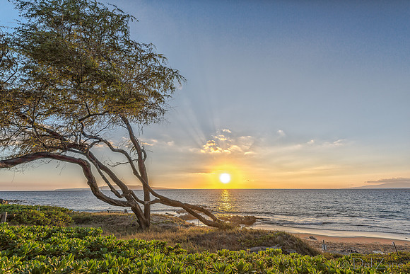 01-15 Kamaole III Wide Angle Sunset TIFFs--13