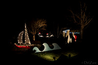 11-27-13  Marine Heights Nighttime Xmas Display JPEGs--2