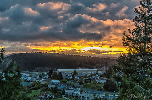 Burrows Bay Sunset 1