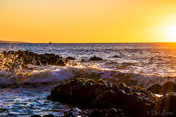 Kamaole III Beach Sunset-17