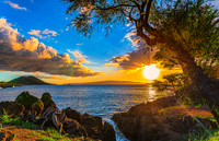 Makena Landing Sunset 01-22-2022