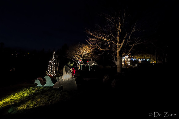 11-27-13  Marine Heights Night Xmas Display-