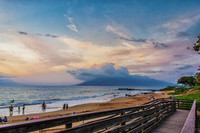 Kamaole Beach Pastel Sunset-2