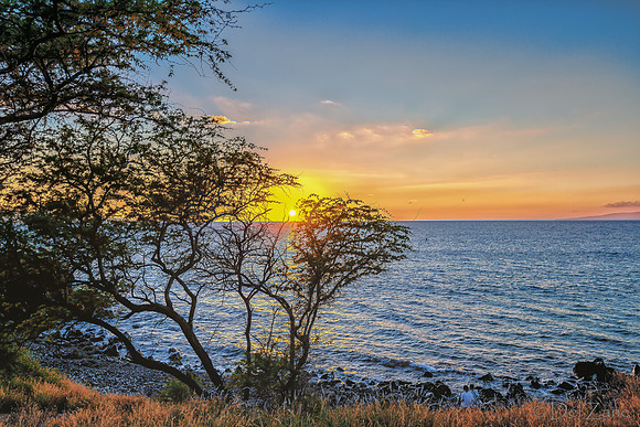 01-15 Kamaole III Wide Angle Sunset TIFFs--22