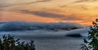 08-08 Foggy Sunset-