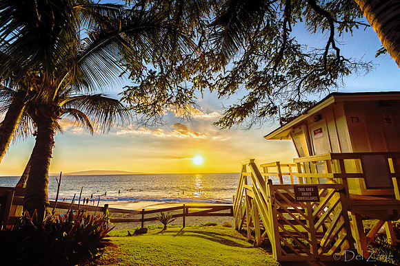 01-15 Kamaole III Wide Angle Sunset TIFFs--7