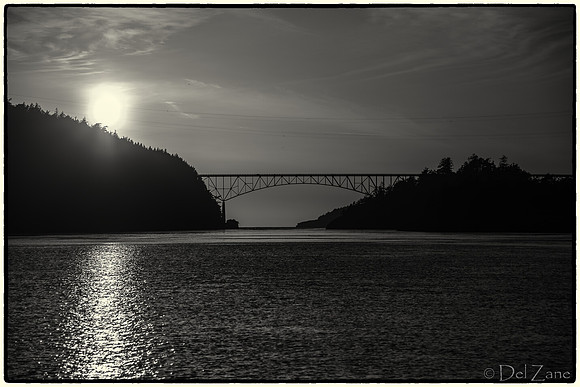 Deception Pass B&W Equinox Sunset-11