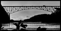 Deception Pass B&W Equinox Sunset-6