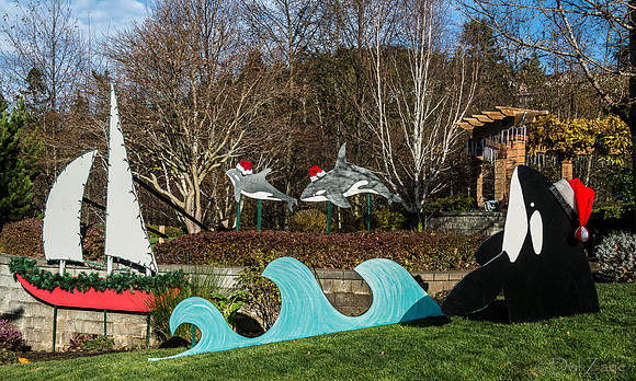 11-27-13  Marine Heights Daylight Xmas Display-