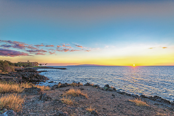 01-15 Kamaole III Wide Angle Sunset TIFFs--25