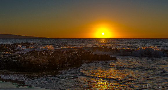 Kamaole III Beach Sunset-14