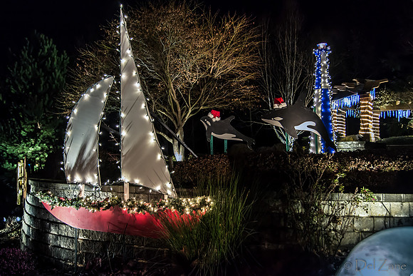 12-03 MH Nighttime Xmas Display--9