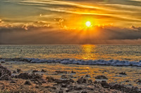 Kamaole Beach Pastel Sunset-6