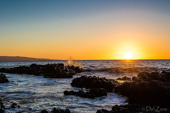 Kamaole III Beach Sunset-16