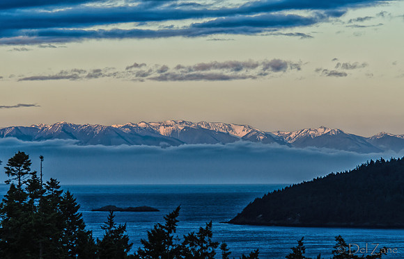 Sunrise over the Olympic Mountains-3