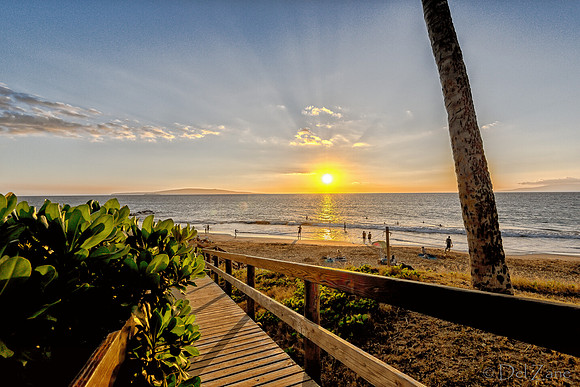 01-15 Kamaole III Wide Angle Sunset TIFFs--12