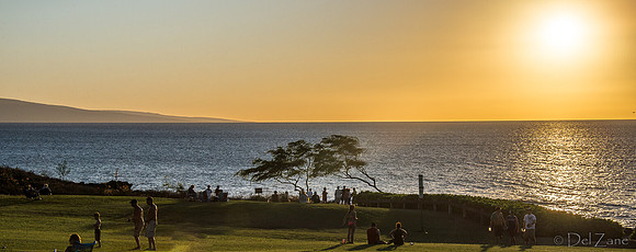 Kamaole III Beach Sunset-2