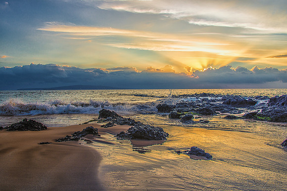 Kamaole Beach Pastel Sunset-18
