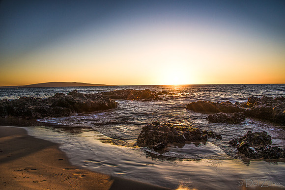 Kamaole III Beach Sunset-11