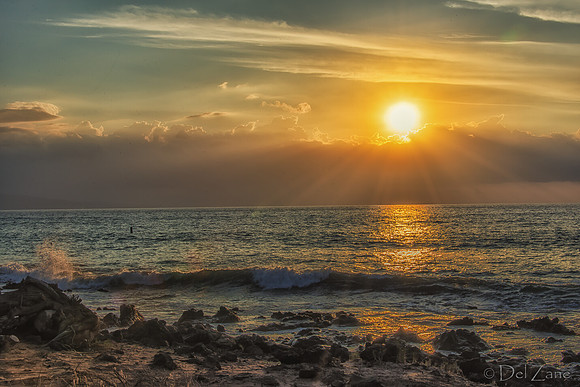Kamaole Beach Pastel Sunset-5
