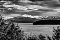 Early December Late Afternoon B&W Mt. Baker